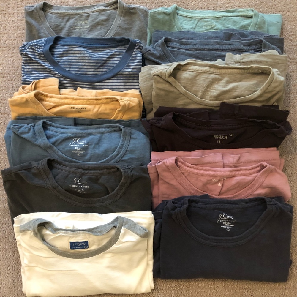 J Crew T shirt HAUL!